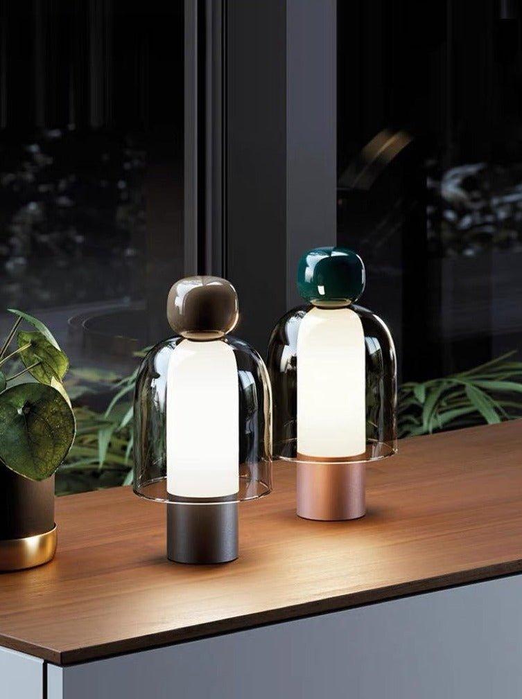 Dimmable Portable Cute Whimsy Eclectic Modern Table Lamp - Easy Peasy Night Light
