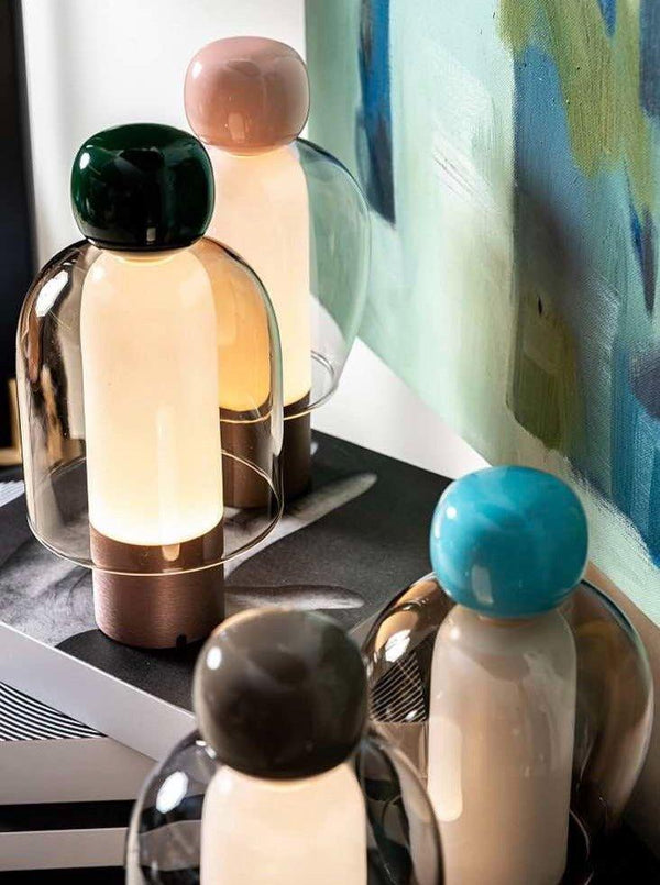 Dimmable Portable Cute Whimsy Eclectic Modern Table Lamp - Easy Peasy Night Light