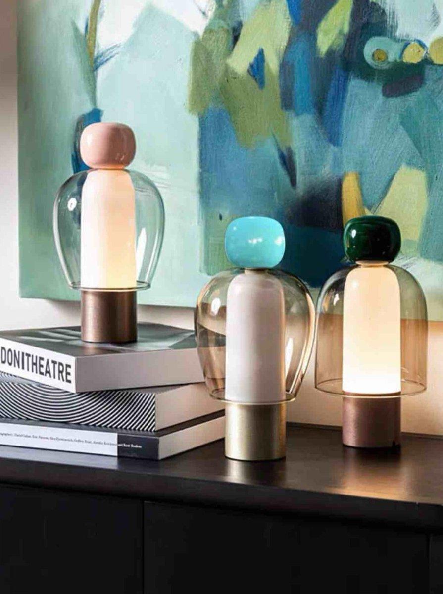 Dimmable Portable Cute Whimsy Eclectic Modern Table Lamp - Easy Peasy Night Light