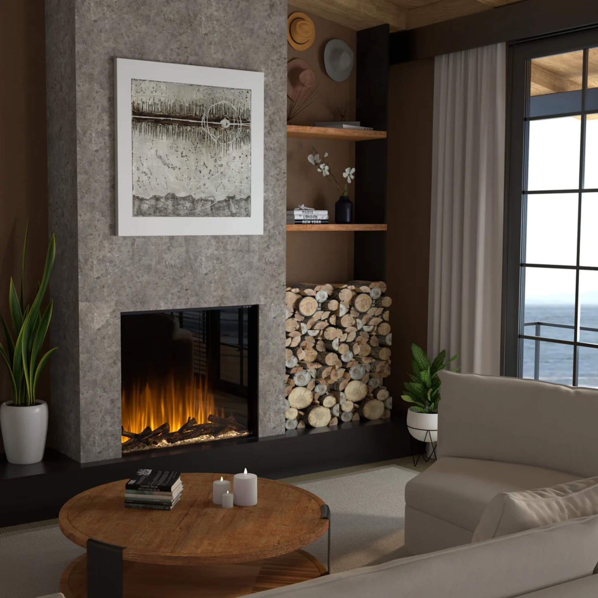 Dimplex Ignite Aspire Built-In Electric Fireplace [ASP30/36/42] (SAK59816)