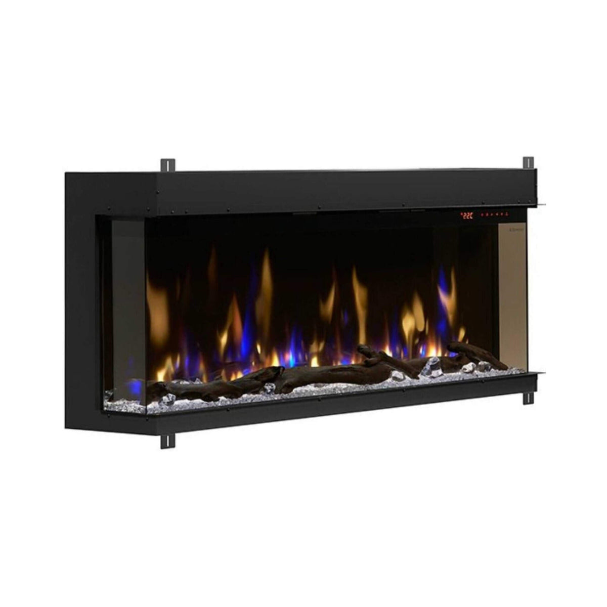 Dimplex IgniteXL Bold 60-Inch Built-In Linear Modern Electric Fireplace With Multi Colored Flames [XLF6017-XD] (SAK90413)