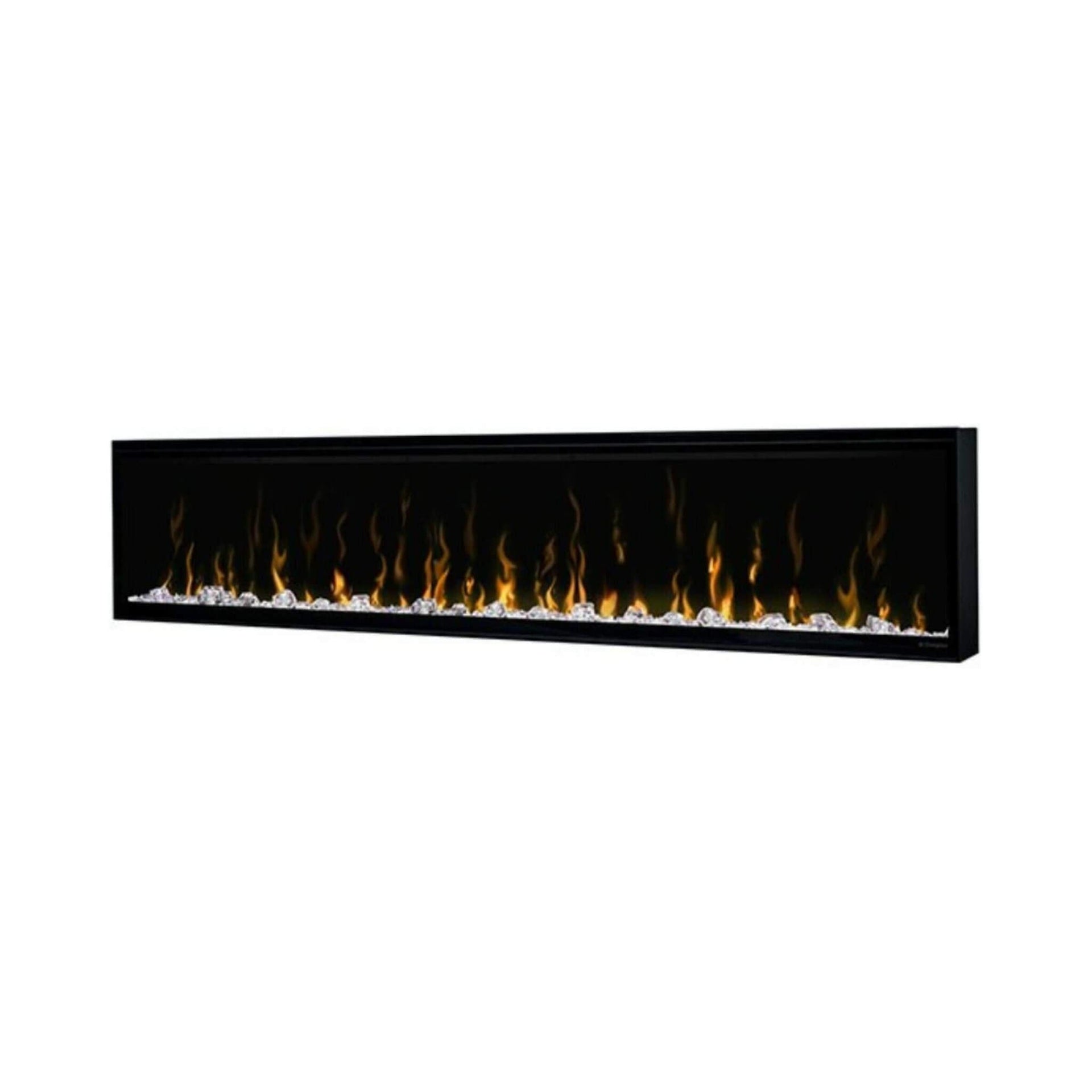Dimplex IgniteXL 74-Inch Premium Built-In Linear Electric Fireplace With Integrated Heater Fan [XLF74] (SAK14736)