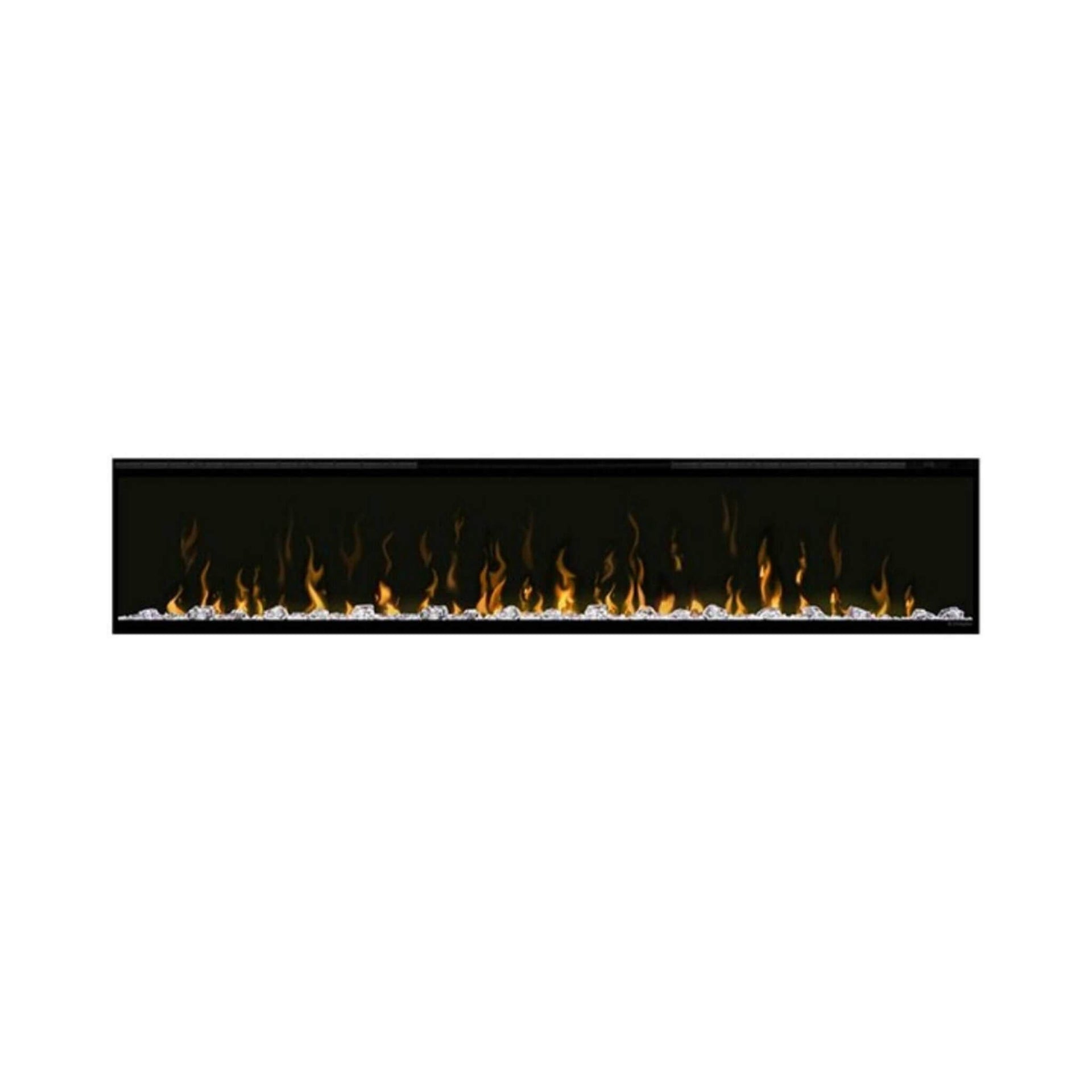 Dimplex IgniteXL 74-Inch Premium Built-In Linear Electric Fireplace With Integrated Heater Fan [XLF74] (SAK14736)