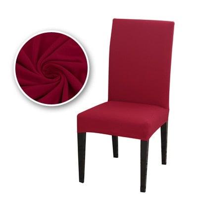 Dining Chair Covers Stretch Chair Covers Parsons Chair Slipcover Removable Anti Dirty Seat Chair Cover Spandex Kitchen Cover for Banquet Wedding Dinner Restaurant house