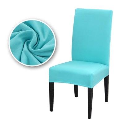 Dining Chair Covers Stretch Chair Covers Parsons Chair Slipcover Removable Anti Dirty Seat Chair Cover Spandex Kitchen Cover for Banquet Wedding Dinner Restaurant house