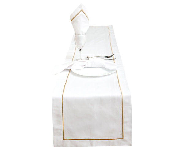 Cotton Table Runners - Embroidery Table Runner