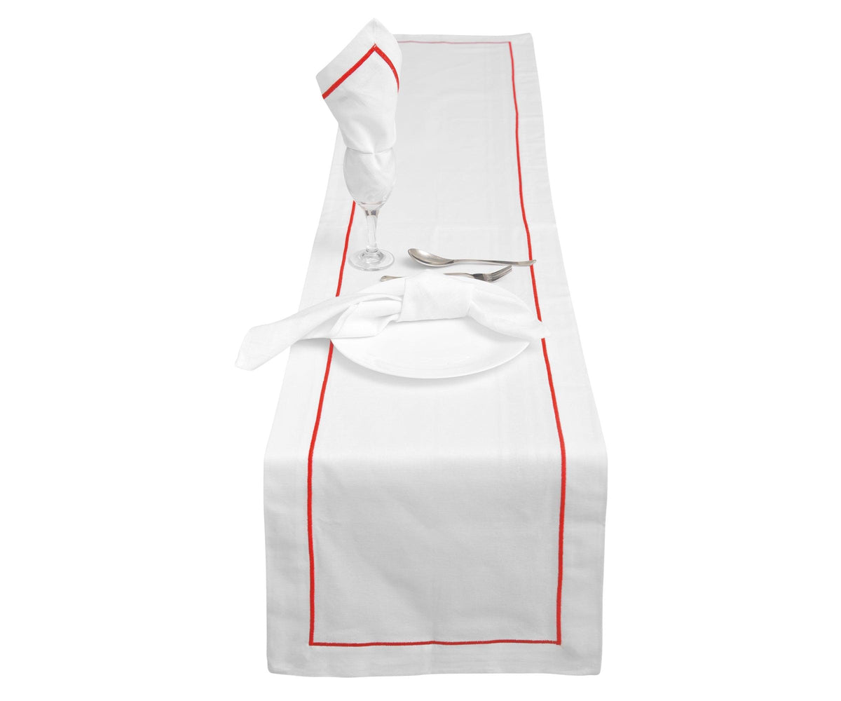 Cotton Table Runners - Embroidery Table Runner