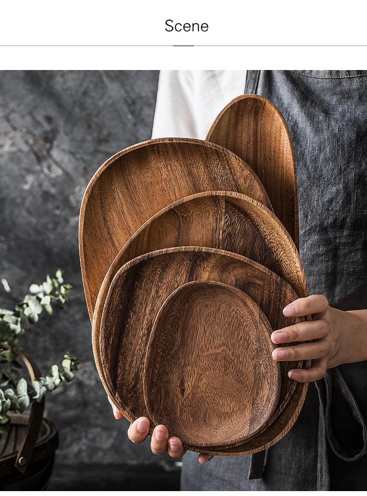 Dinner Plate - Handmade Wood Round