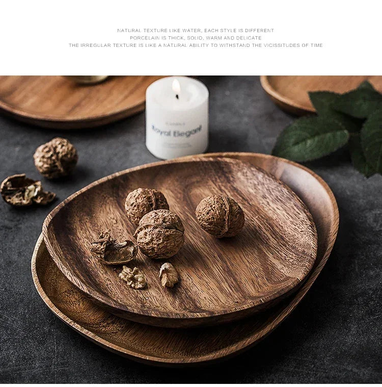 Dinner Plate - Handmade Wood Round