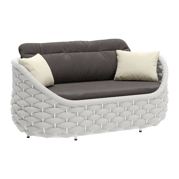 Coral Reef Loveseat Gray ZUO Store