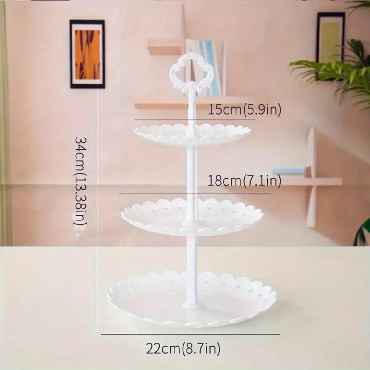 Display Tray - Multi-Layer Plastic Wave Edge