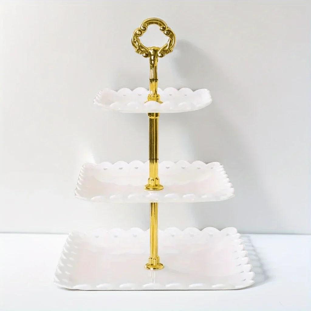 Display Tray - Multi-Layer Plastic Wave Edge