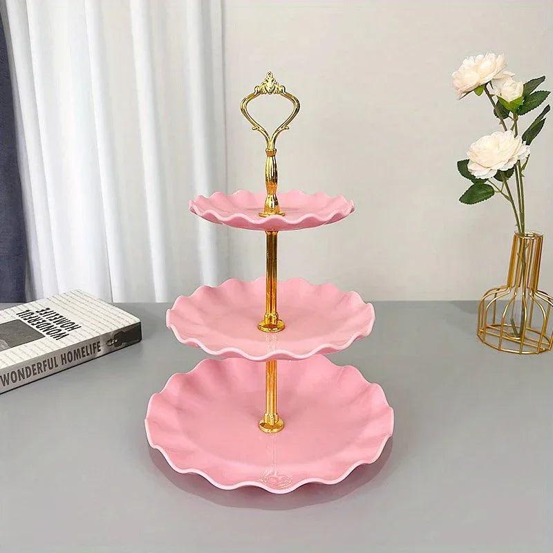 Display Tray - Multi-Layer Plastic Wave Edge