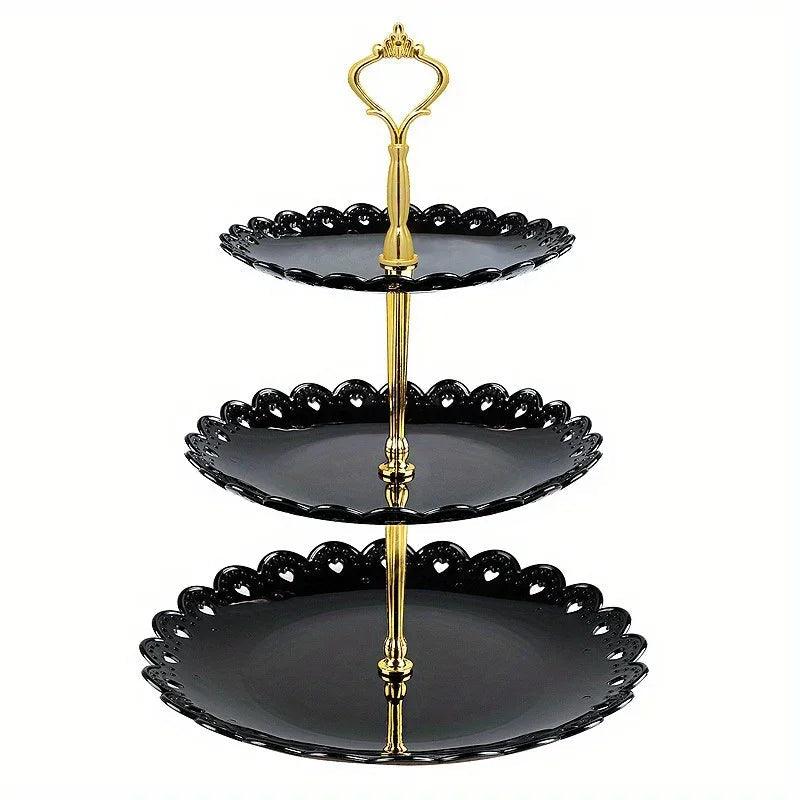 Display Tray - Multi-Layer Plastic Wave Edge