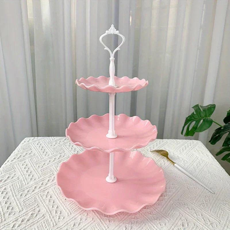 Display Tray - Multi-Layer Plastic Wave Edge