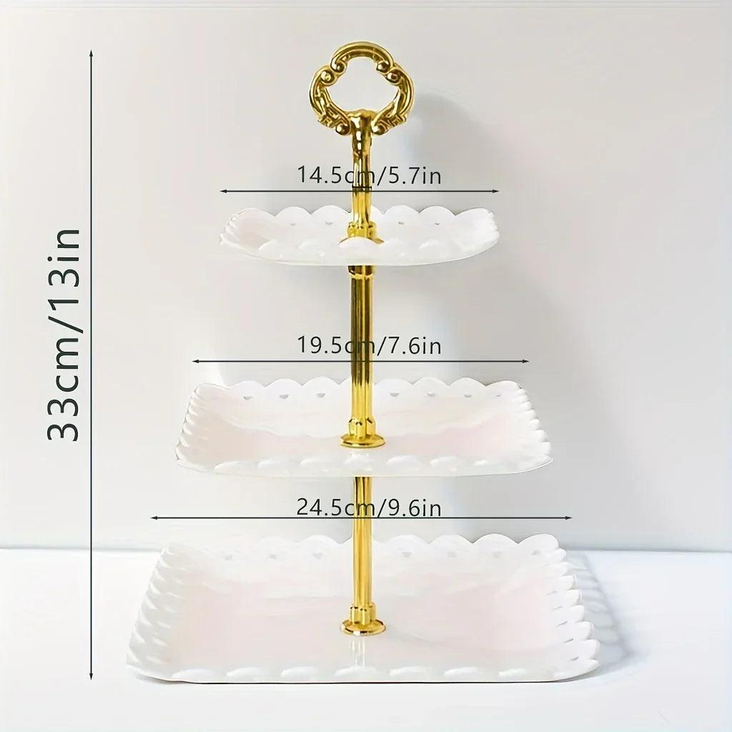 Display Tray - Multi-Layer Plastic Wave Edge