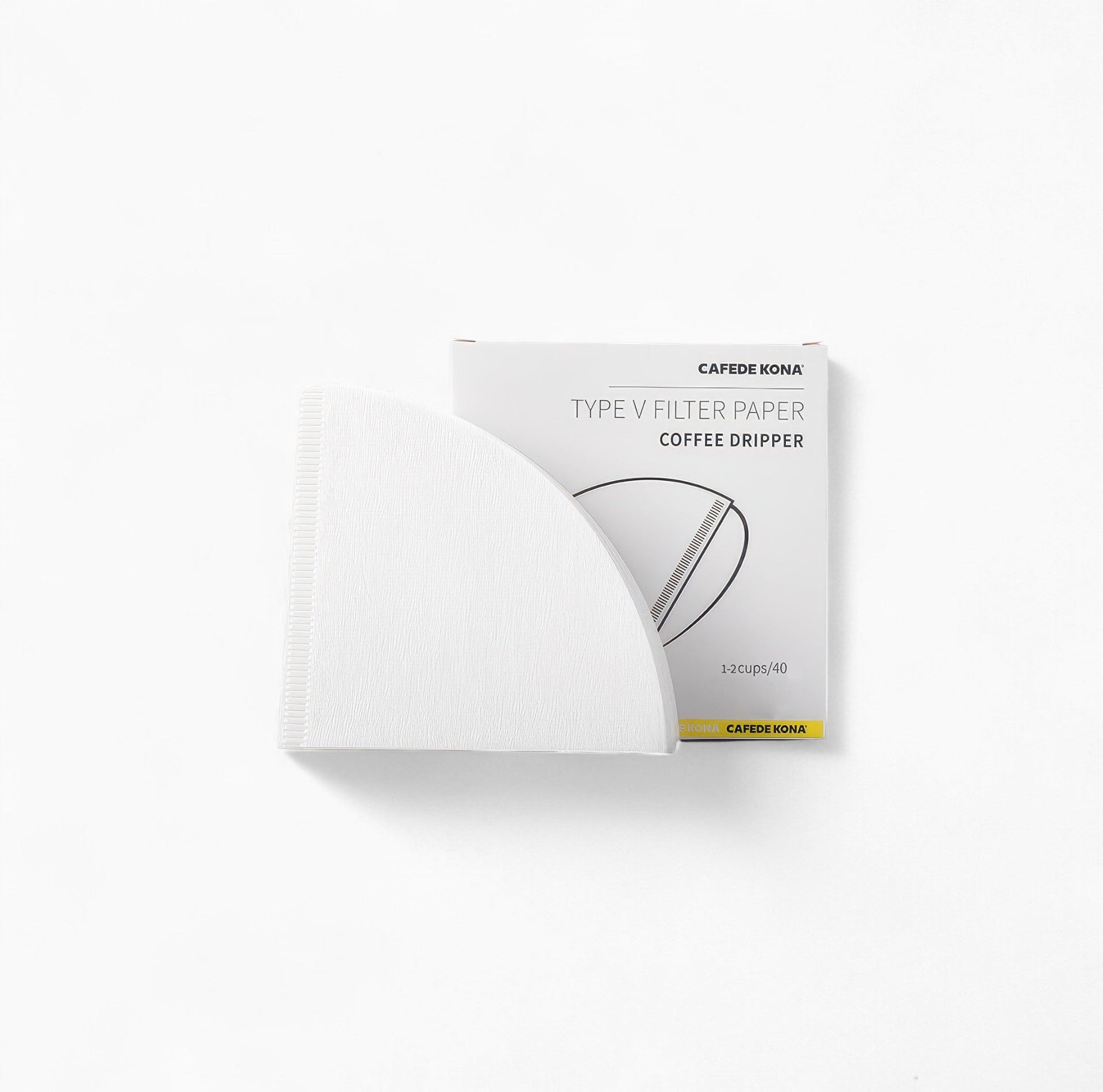 Natural V60 Sector-Shaped Filter Papers