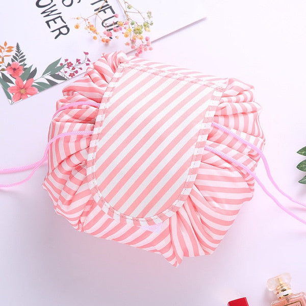 Do Not Miss Drop ship Women Drawstring Cosmetic Bag travel Organizer bag pouch Make Up Case Storage Makeup Bag Toiletry bag