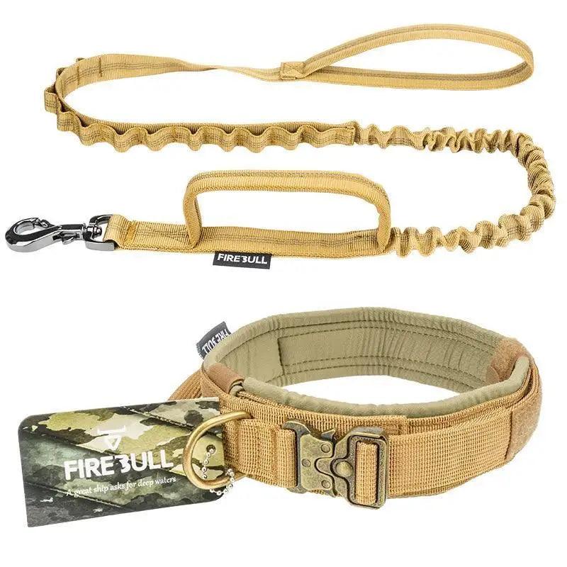 Dog Collar Leash Adjustable Military Nylon Rope Dog Collar Leash Set Adjustable Dog Collars for Medium Large Dogs Durable Pet Collar Nylon Big Dog Collar Training for Medium Large Dogs Accessories