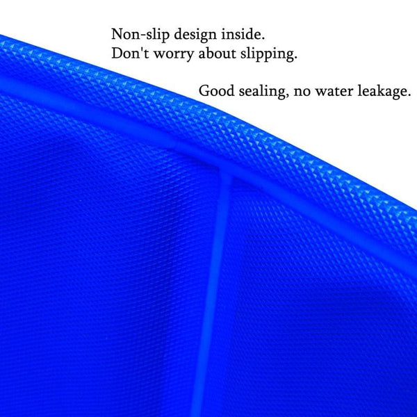 Dog Swimming Pool Foldable Pet Bath Swimming Tub Bathtub Pet Collapsible Bathing Pool for Dogs Cats Kids Big Size Bathing Pool Pet Pool Bathing Tub Outdoor Swimming Pool for Large Small Dogs