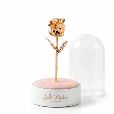 Signature Clear 7” Rose Dome