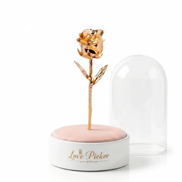 Signature Clear 7” Rose Dome
