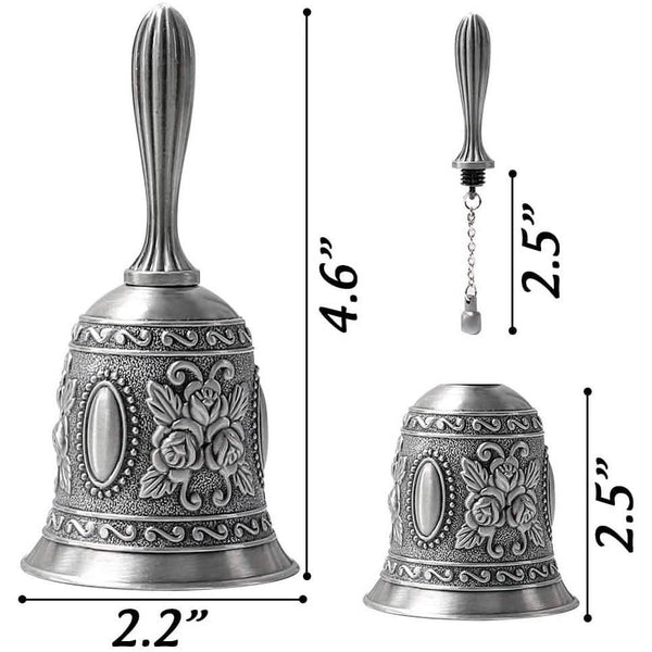 DomeStar Hand Bell Call Bell Brass Wedding Bells