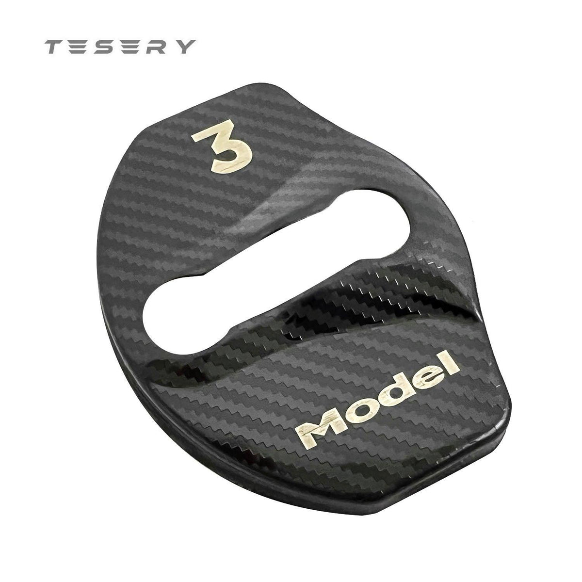 Door Lock Buckle Cover [4 pcs] for Tesla Model 3 & Model Y