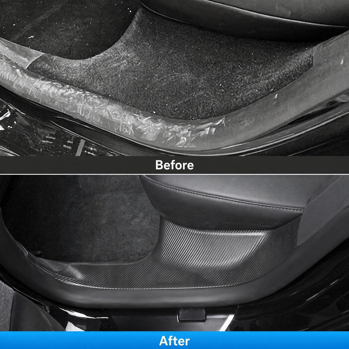Door Sill Protector Front & Rear for Tesla Model Y / 3