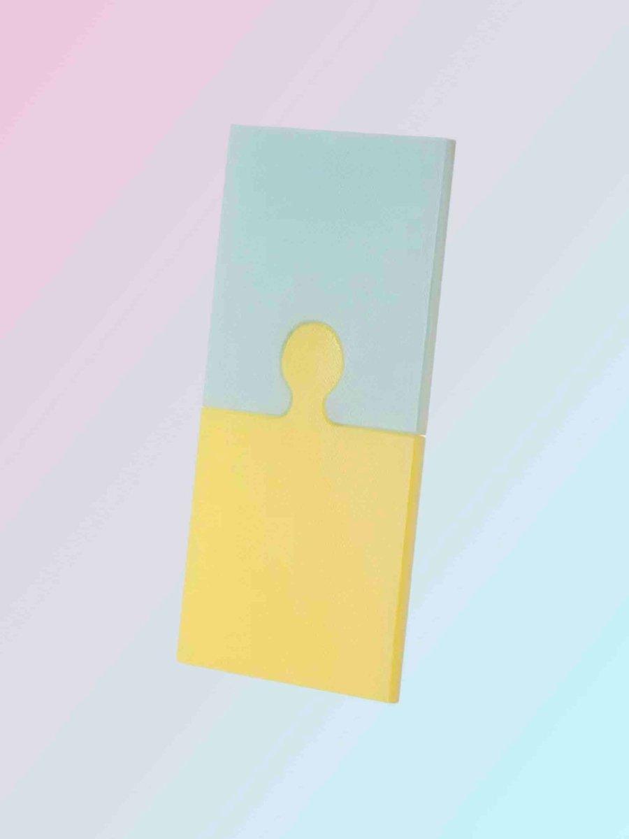 Dopamine Puzzle Cutting Board, Detachable Mould-Proof Serving Board