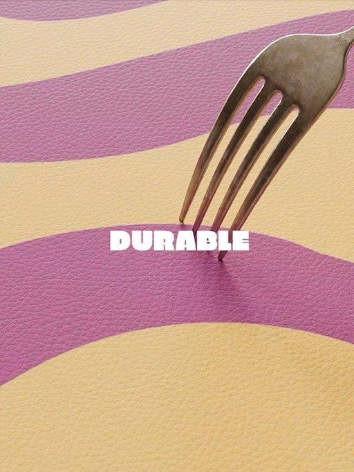 Dopamine Ripple Placemat Set of 4 Pcs for Whimsical Table Setting