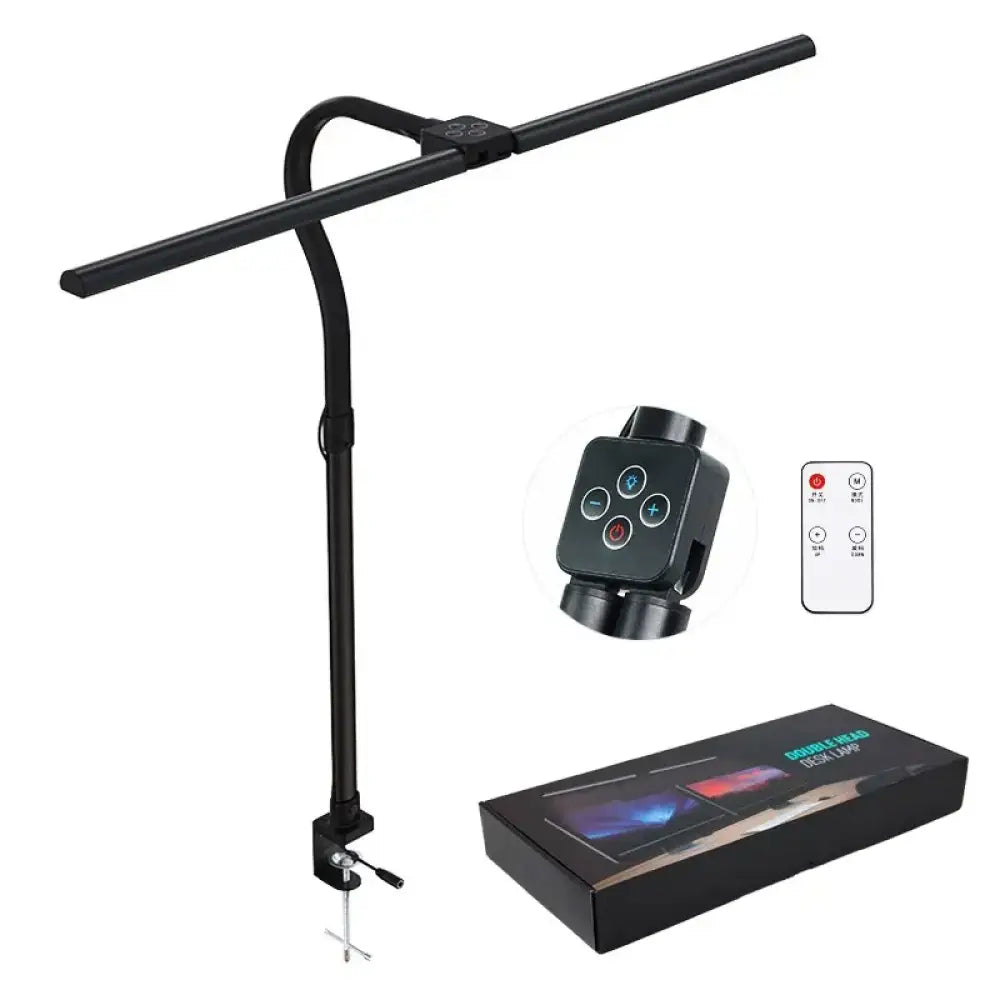 Double LED Desk Lamp | Modern Office & Study Lighting