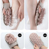 Double Sided 1PC Portable Scrub Bath Sponge For Shower Scrubber Body Cleaning Brush Elegant Gloves Shower Massage Towel Ball Bath Accessories