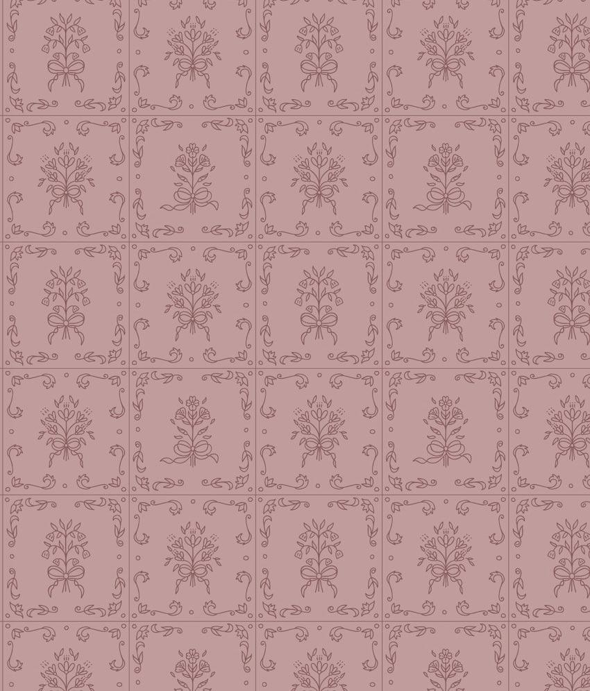 Wrenna Wallpaper by Quirky Paisley Designs
