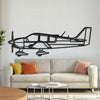 DR400 Metal Aircraft Wall Art - NCP0552 - 19.3" - 49 cm
