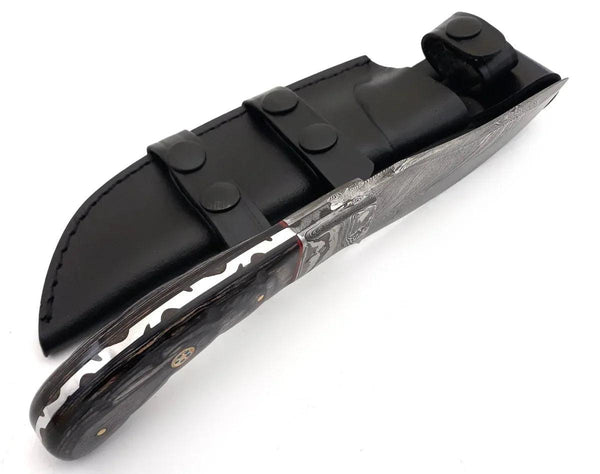 Draco Hunting Knife with Pakkawood Handle - Gifts for You 'n Me