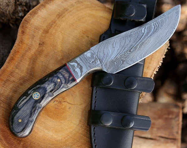 Draco Hunting Knife with Pakkawood Handle - Gifts for You 'n Me