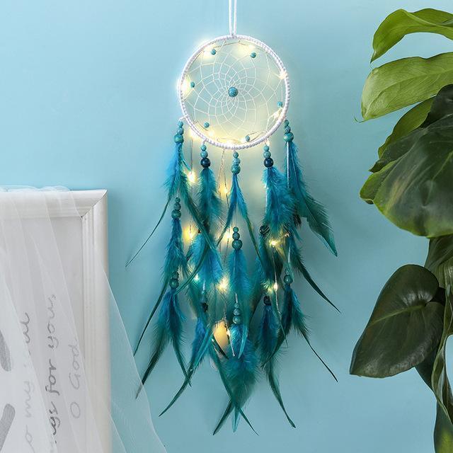 Dream Catcher Decor For Home Kids Room Decoration Wind Chimes Dream Catchers Handmade Hangings For Positivity Can be Used as Home Décor Accents Wall Hangings Garden Car Outdoor Yoga Temple Wind Chime