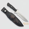 Drop Point Bowie Knife D2 Steel G10 Handle