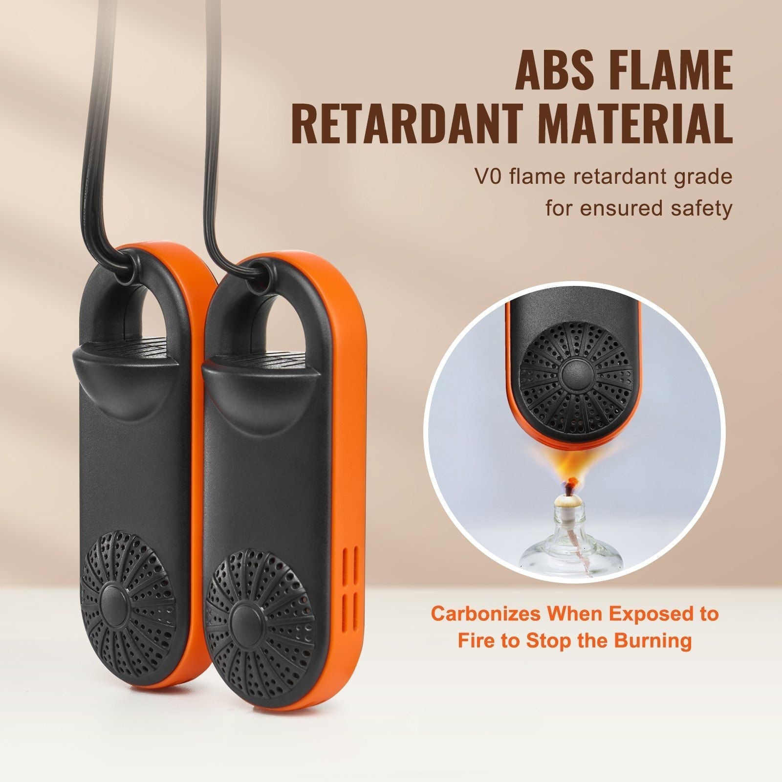 VEVOR Boot Dryer Shoe Dryer, Portable Footwear Dryers Machine with Auto Temperature Control for Rainy Seasons Winter Travel, Extendable Boot Warmer Fireproof Drying for Shoes, Gloves, Socks Berry Charmz