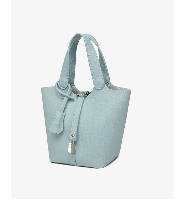 Bucket bag niche design vegetable basket women's bag senior sense small handbag fashion commuter crossbody bag texture bag