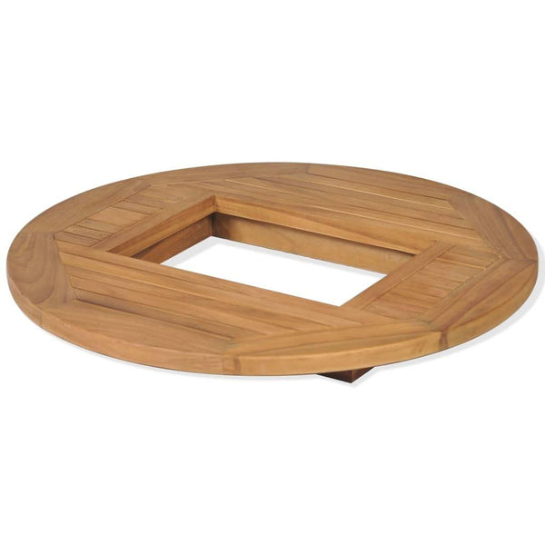 Beer Crate Tabletop Teak 27.6