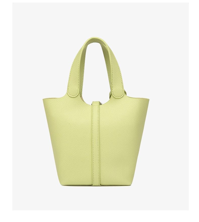 Bucket bag niche design vegetable basket women's bag senior sense small handbag fashion commuter crossbody bag texture bag