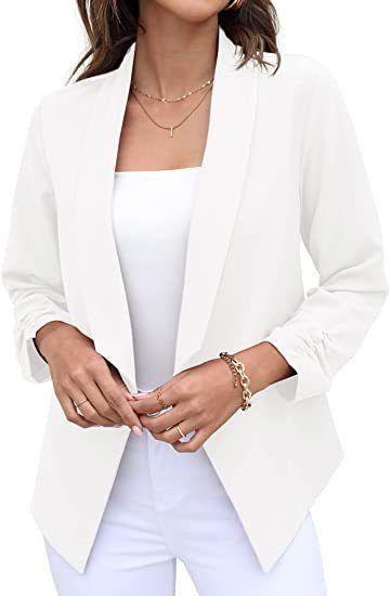 Spring and Autumn New Women's suit coat non iron casual suit top professional women's wear