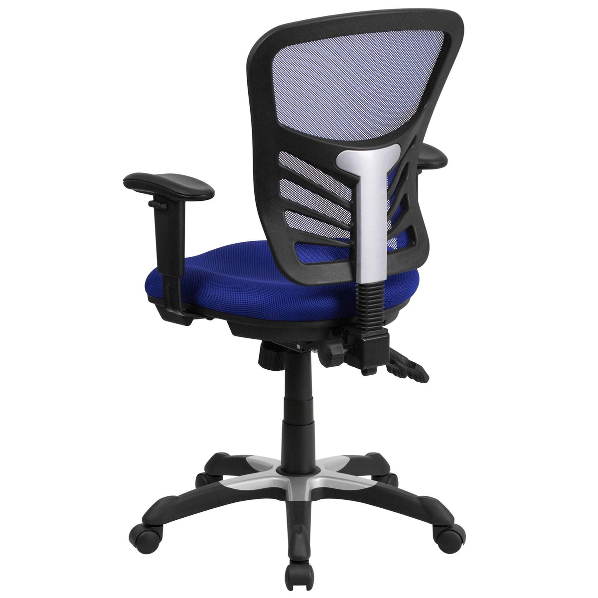 Mid-Back Mesh Swivel Office Chair with Adjustable Arms