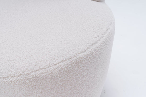 Fabric Swivel Armchair 