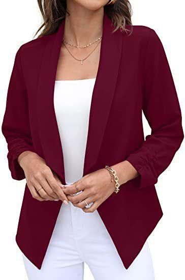 Spring and Autumn New Women's suit coat non iron casual suit top professional women's wear