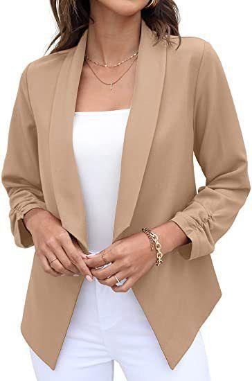 Spring and Autumn New Women's suit coat non iron casual suit top professional women's wear