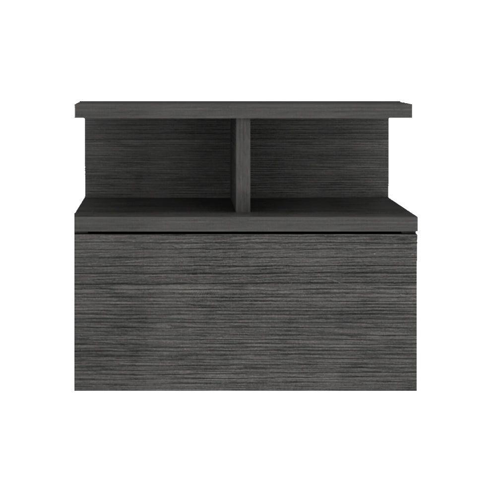Nightstand Floating Flopini, Bedroom, Smokey Oak