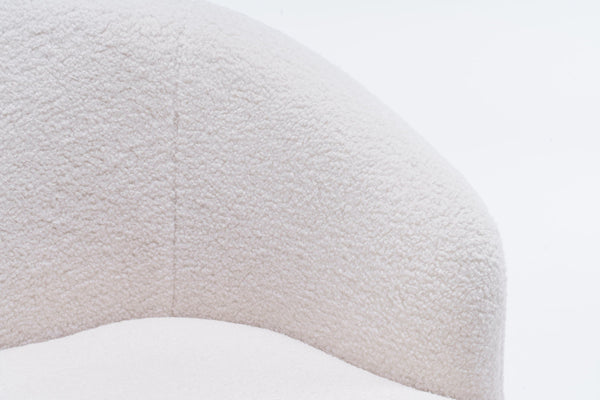 Fabric Swivel Armchair 